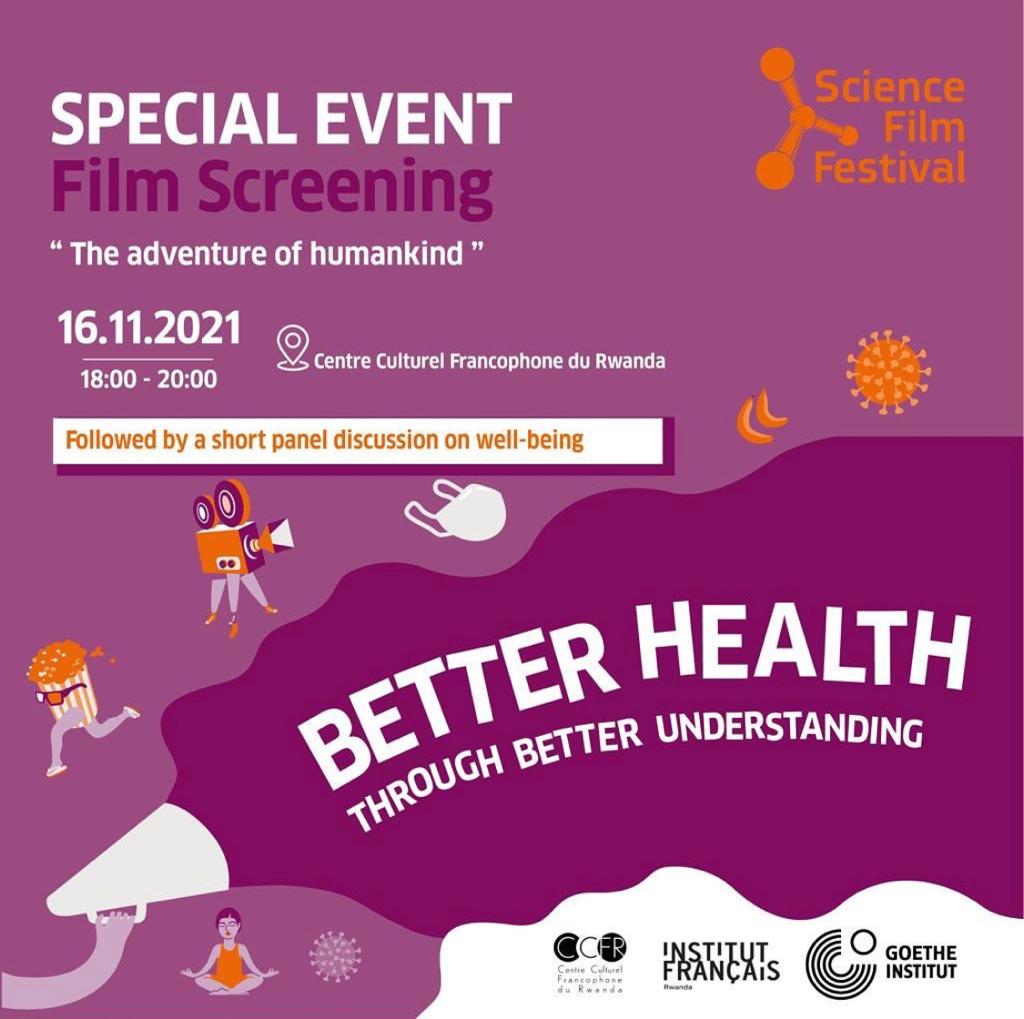 Science film festival Better Health poster